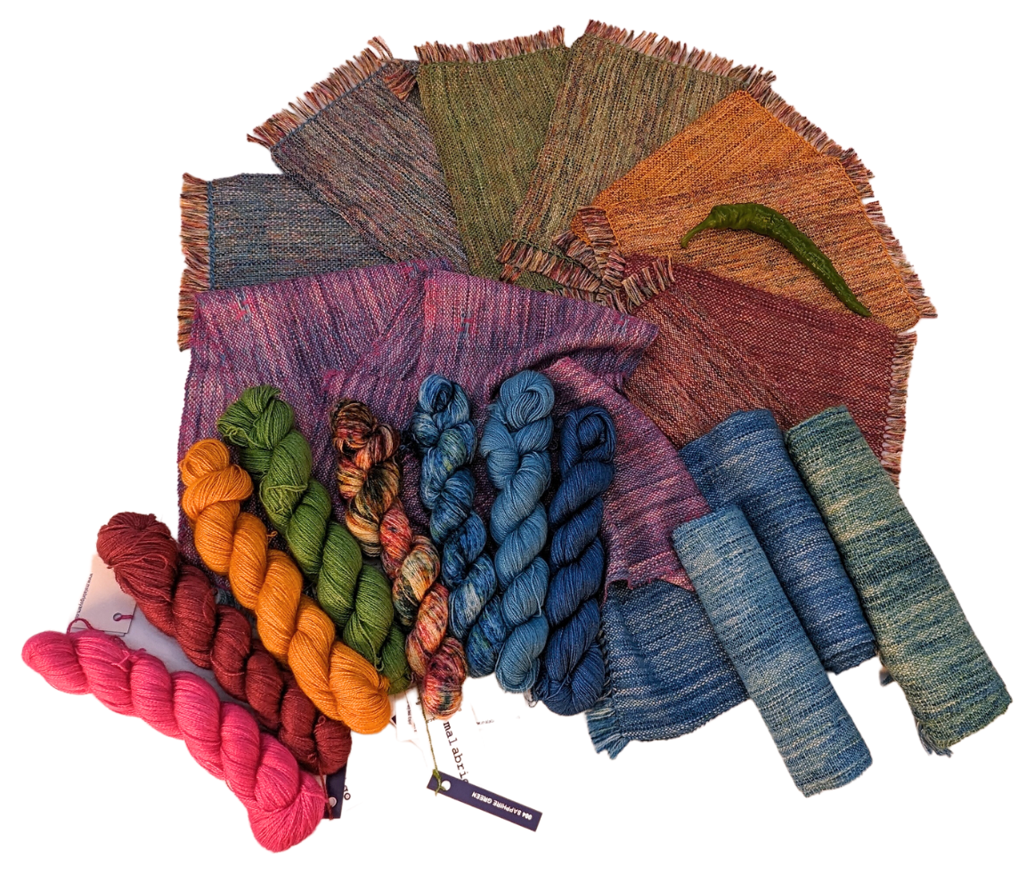Eight Shaft Pattern #6: Spring Overshot Napkins | Vermont Weaving
